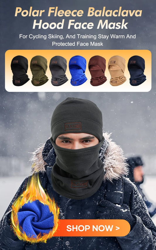 🔥Polar Fleece Kukla Maska na Obličej