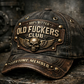 🧢Kšiltovka Old Fuckers Club Vintage s výšivkou
