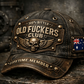 🧢Kšiltovka Old Fuckers Club Vintage s výšivkou