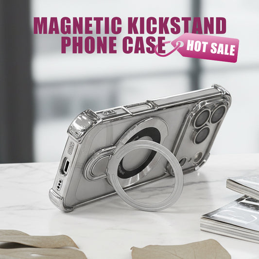 📱Magnetický kryt s držákem proti pádu pro Phone