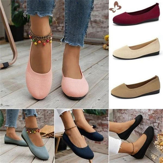 🔥Poslední den 50% VYPNUTO - Ženy Pohodlné Prodyšné Slip On Arch Support Non-Slip Casual Shoes(Koupit 2 Doprava zdarma)