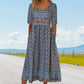 【S-4XL】👗Boho dlouhé šaty s potiskem
