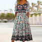 【S-4XL】👗Boho dlouhé šaty s potiskem