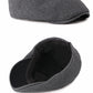 Unisex zimní Vintage nastavitelná čistá barva čepice