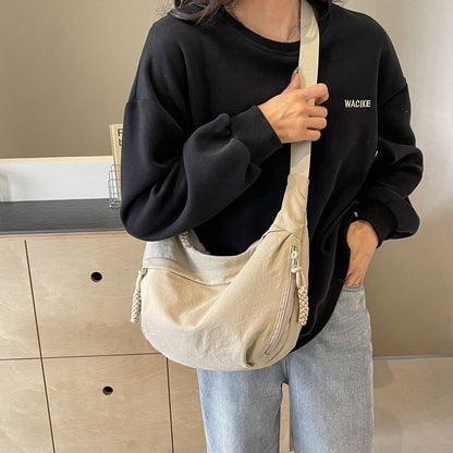😍Designér Přímý prodej👜Dámská módní barevná nylonová crossbody taška Hobo Bag