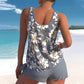 👙🌺Dámské tištěné tankini plavky
