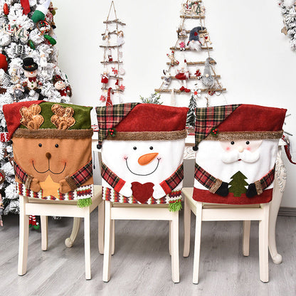 🎄Vánoční akce 50 % SLEVA🎅✨Vánoční potahy na židle