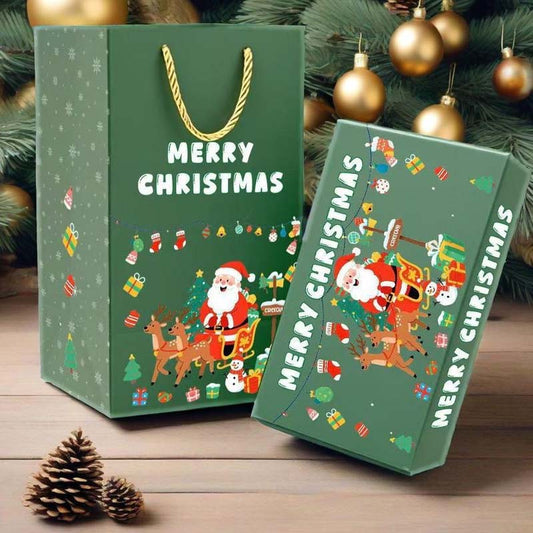 🎅Unikátní skládací skákací vánoční dárková krabička