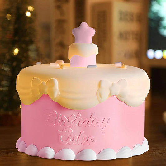 🍰Roztomilé LED noční světlo ve tvaru dortu