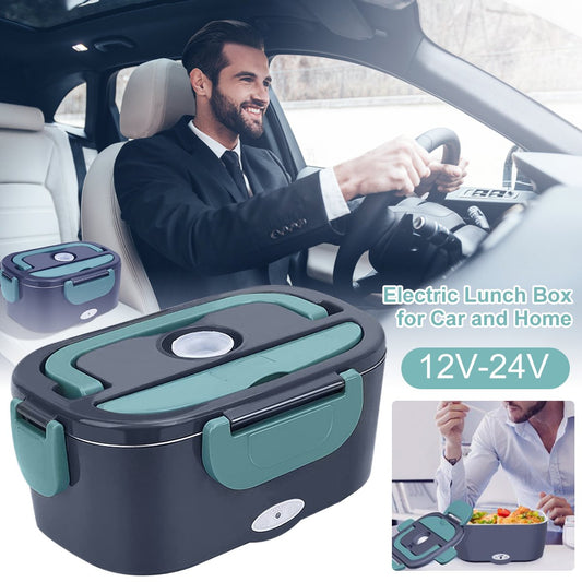 🔥Přenosný elektrický obědový box 2 v 1 s dvojitým napětím