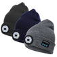 ❄️3 v 1 Bluetooth sluchátka Pletená čepice🧶🎵