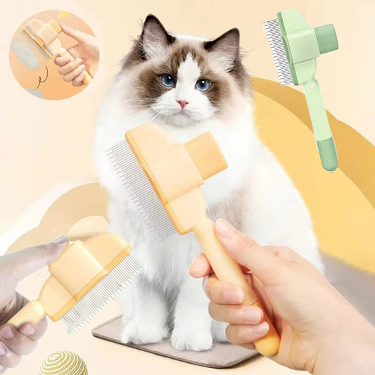 🐱Přenosný čisticí hřeben na zvířecí chlupy