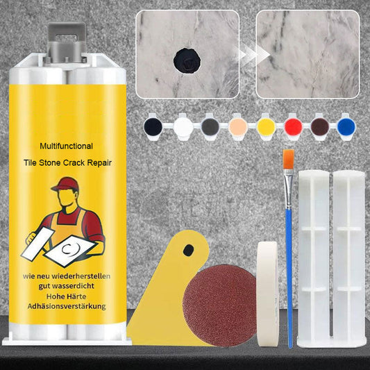 Multifunkční opravné sady pro praskliny v dlaždicích a kamenech