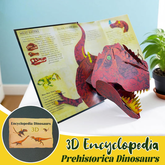 🦖3D encyklopedie prehistorických dinosaurů📚