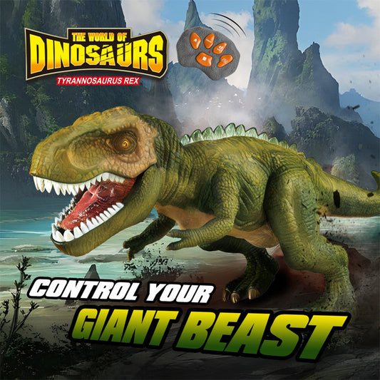 🦕Interaktivní hračka s dinosaurem na dálkové ovládání