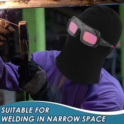 Solární svářečské brýle s automatickou změnou světla