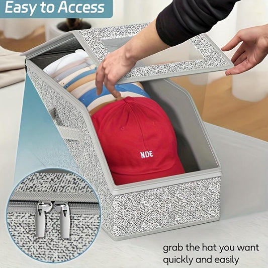 🧢Stohovatelné úložné boxy na baseballové čepice🎁