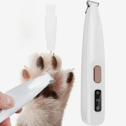 🐱Voděodolný dobíjecí holicí strojek pro domácí mazlíčky s LED světlem