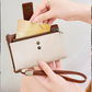 Dámská trojskládací peněženka v retro stylu s RFID blokováním