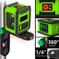 Mini křížový laserový vodováha s vysokou přesností