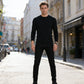 Pánské klasické strečové džíny slim-fit