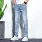 Pánské klasické strečové džíny slim-fit