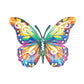 🦋 Kovová nástěnná dekorace ve tvaru motýla ✨——🌳 Venkovní dekorace