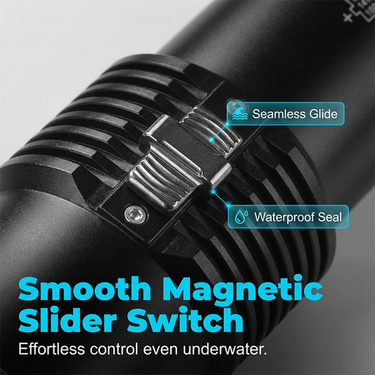 P70 – dobíjecí magnetická LED svítilna pro potápění