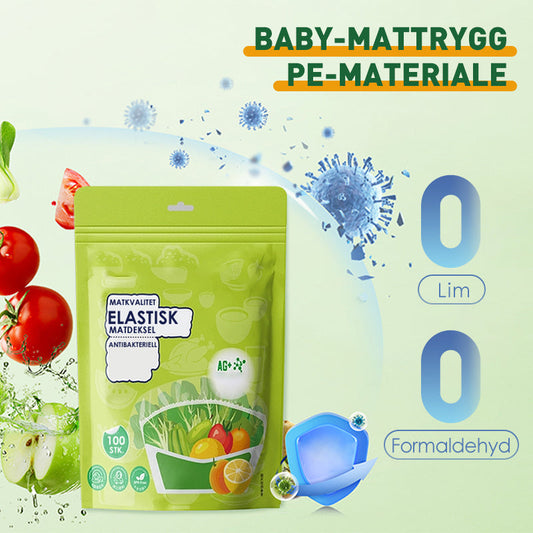 100 ks elastických potravinových krytek – Potravinářský materiál s antibakteriální úpravou