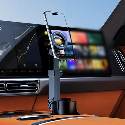 🧲 Upevněte telefon bezpečně – Nastavitelný držák do auta do držáku na kelímky se silnými magnety – platba na dobírku 🚗📱
