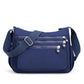 Lehká nylonová crossbody taška s více kapsami
