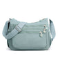 Lehká nylonová crossbody taška s více kapsami