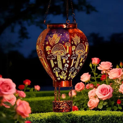 🎈Solární horkovzdušná balónová lampa – dekorativní osvětlení zahrady