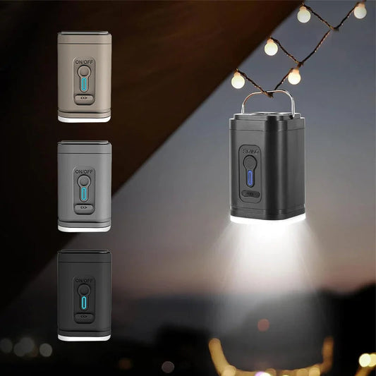 🏕️ Sleva 50% | Dobíjecí vzduchová pumpa s LED osvětlením