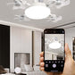 Dálkově ovládané LED stropní ventilátorové světlo