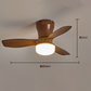 Dálkově ovládané LED stropní ventilátorové světlo