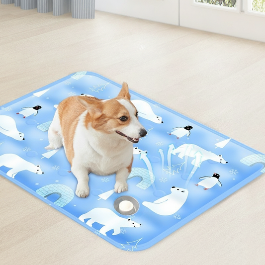 Ochlaďte svého mazlíčka během vteřin – chladicí podložka pro domácí mazlíčky. Na dobírku! ❄️