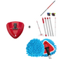 🧹 Náhradní hlavice pro rotační mop s třásněmi z chňapky – Ultra savé mikrovláknové náplně | Použití za mokra i sucha | Pratelná v pračce | Kompatibilní s většinou rotačních mopů s třásněmi ✨