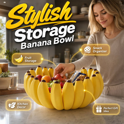 🍌Originální ovocná mísa ve tvaru banánu 🍓