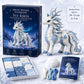 Patchworková sada Ice Dragon s motivem plsti - sada na šití Arctic Winter Guardian