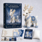 Patchworková sada Ice Dragon s motivem plsti - sada na šití Arctic Winter Guardian