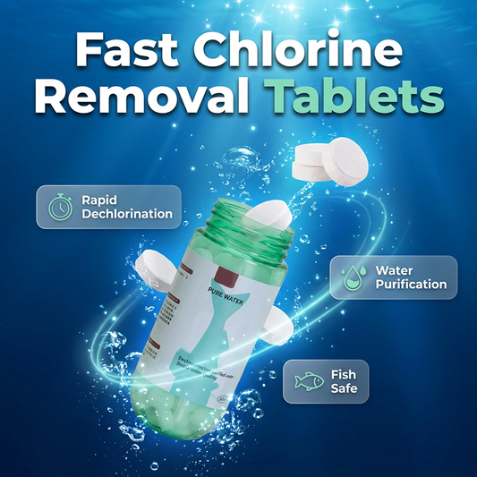 Tablety pro bezpečné a rychlé odstranění chloru z vody