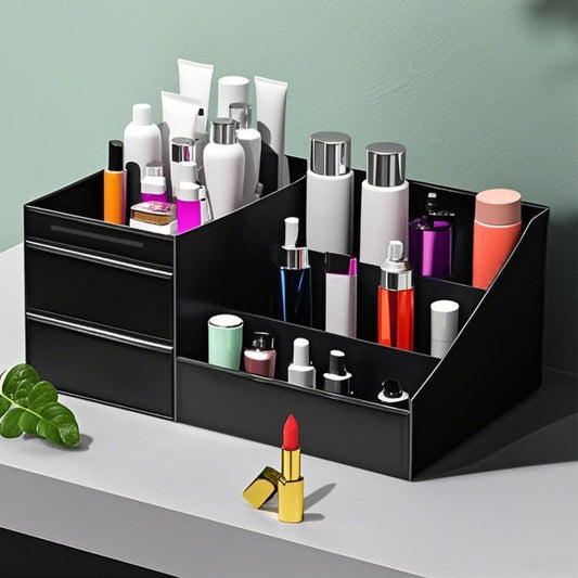 Stolní organizér na make-up se zásuvkami