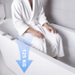 🛁 50% SLEVA🚿 Protiskluzový schůdek do vany stabilní upevnění prostorný úložný prostor 💦Doprava zdarma