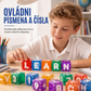 📚 Magnetické kostky s písmeny a čísly k učení