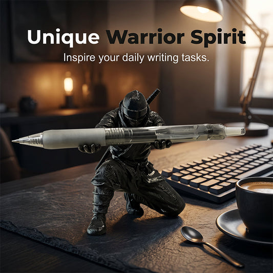 Kreativní 3D tištěný držák na tužky ve stylu Ninja Warrior