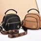 Klasická multifunkční přihrádky nastavitelný široký ramenní popruh PU kůže Crossbody Bag