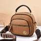Klasická multifunkční přihrádky nastavitelný široký ramenní popruh PU kůže Crossbody Bag
