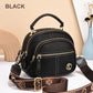 Klasická multifunkční přihrádky nastavitelný široký ramenní popruh PU kůže Crossbody Bag