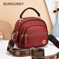 Klasická multifunkční přihrádky nastavitelný široký ramenní popruh PU kůže Crossbody Bag